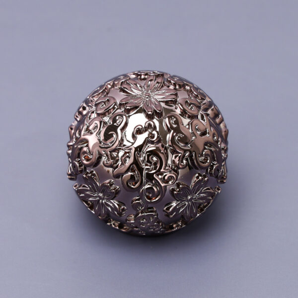 Luxury Gold Heavy Metal Perfume Bottle Lids FEA 15mm Bronze-Colored Zamac Perfume Cap - 图片 4