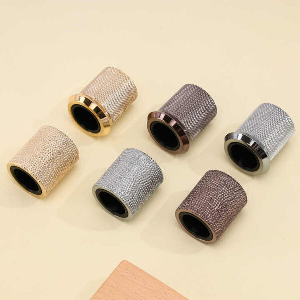 Cylinder Heavy Zinc Alloy Perfume Cap High End Metal Perfume Bottle Lid - 图片 7
