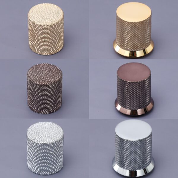 Cylinder Heavy Zinc Alloy Perfume Cap High End Metal Perfume Bottle Lid - 图片 3