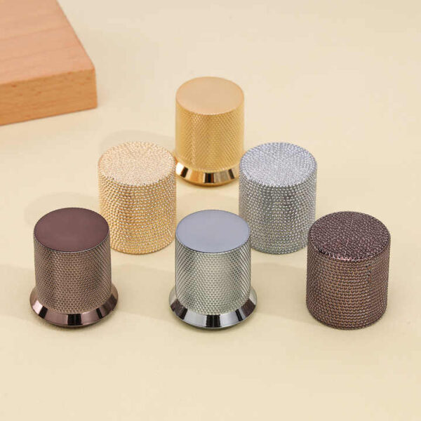 Cylinder Heavy Zinc Alloy Perfume Cap High End Metal Perfume Bottle Lid - 图片 4
