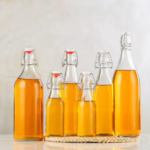 Swing top bottles