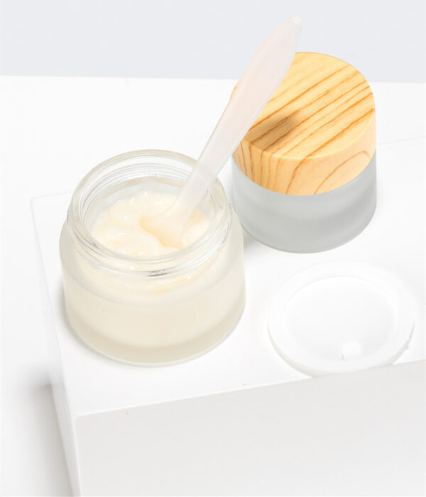 Empty Frosted Glass Cosmetic Bottle 50g Face Cream Jars No reviews yet - 图片 10